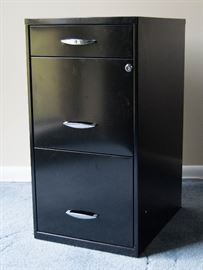 Three Drawer Metal Filing Cabinet  http://www.ctonlineauctions.com/detail.asp?id=629797
