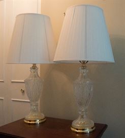  Pair of etched glass lamps  http://www.ctonlineauctions.com/detail.asp?id=629806