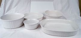  Group of French White Corning Ware Casserole Disheshttp://www.ctonlineauctions.com/detail.asp?id=629677