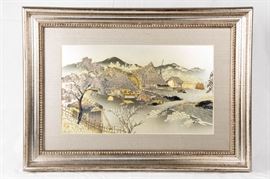 Hand Engraved and Signed Chokin Piece  http://www.ctonlineauctions.com/detail.asp?id=629679