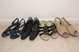  Group of Four Pair Women's Dressy Shoes  http://www.ctonlineauctions.com/detail.asp?id=630060