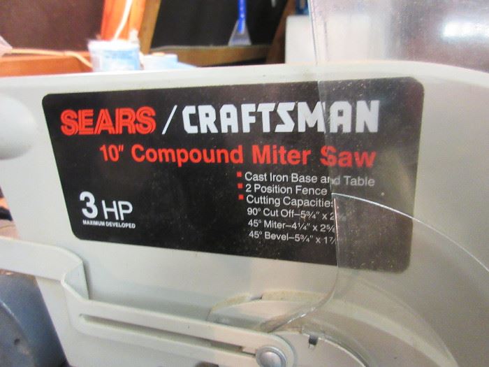 Craftsman Compound Miter Saw
