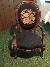 1800s Victorian Chair rebuilt by Bachelli in South St. Joseph (2)