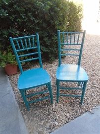 2 cool bamboo Chairs