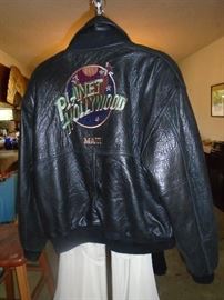 Planet Hollywood Maui Leather Jacket