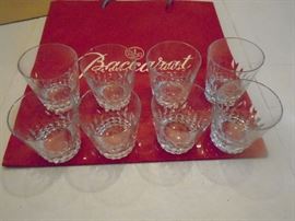 BACCARAT Rock Glasses