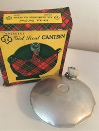 Girl Scout vintage canteen