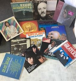 LPs - sampling of '60s and '70s.  