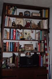 Books and Decorative and Bookcase