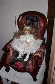 Doll and Doll Furniture