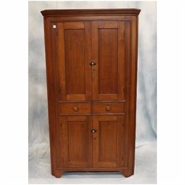 19th C Southern Corner Cabinet