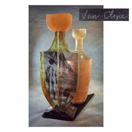 Mary Van Cline Art Glass Sculpture