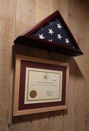 Flag flown over US Capitol