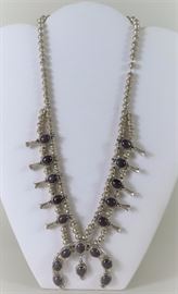 Native American sugilite small squash necklace - MUCH MORE - too much to list