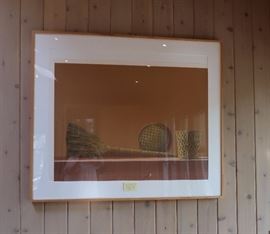 "Still Life with Broom", Stephen Lorber, Serigraph #78/90