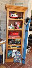 Toys and games and a lovely bookcase
