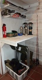 Fishing and camping supplies