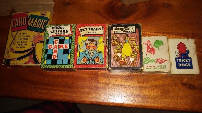 1940s game cards