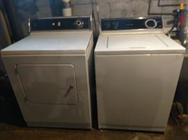 Washer and dryer