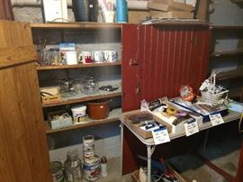 Various basement items