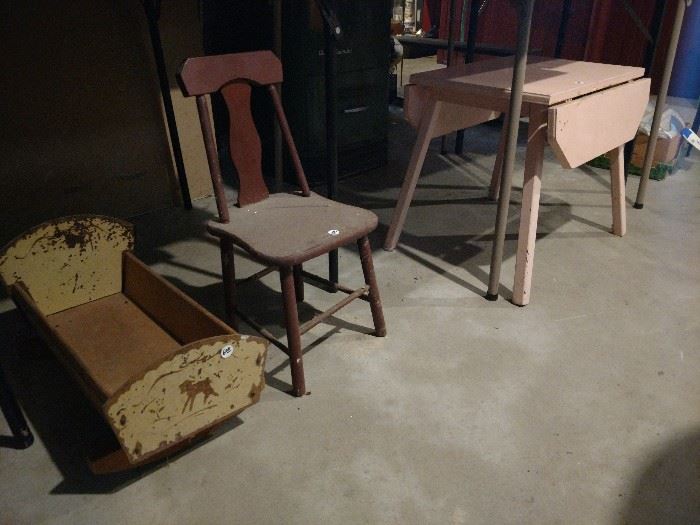 Wooden children's furniture