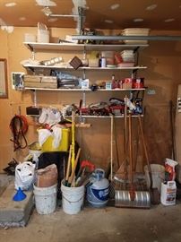 Garage misc, tools