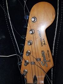Squier Stratocaster electric guitar by Fender