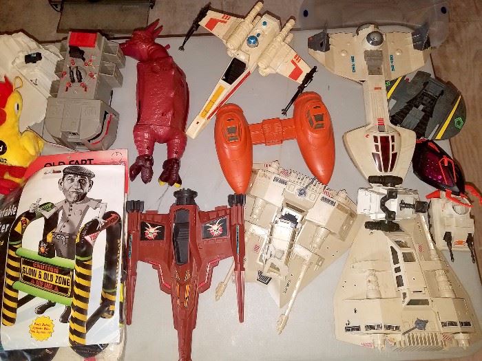 Vintage Star wars toys and others
