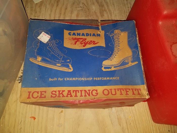 Vintage Flyer ice skates