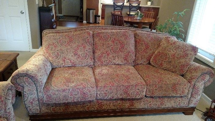 Couch with matching love seat