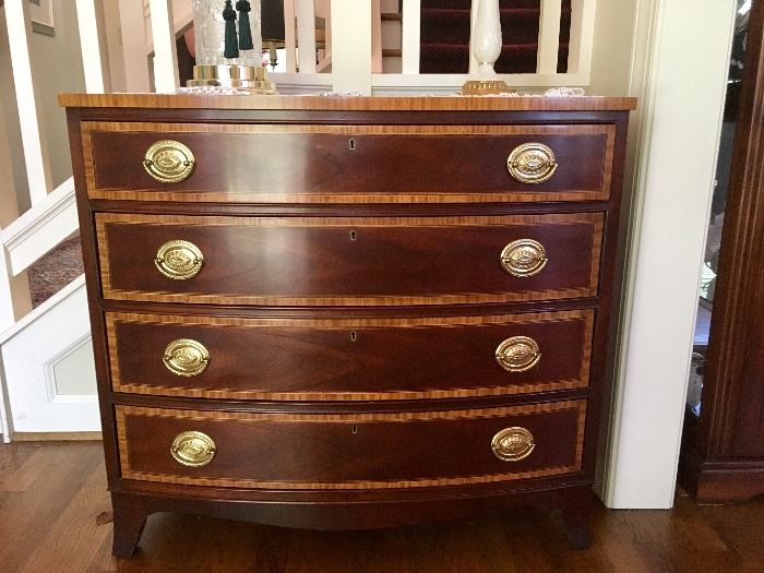 Councill bowfront 4 drawer chest
