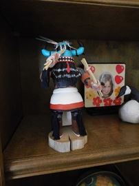 Navajo signed Warrior Kachina