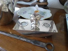 Sterling Silver Ink Blotter