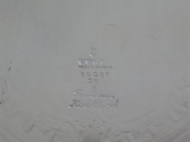 Reed and Barton Large Silver Plate Hollowware, Renaissance.