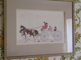 Gerald Nailor (1817-1952) mixed media, 16 x 20in