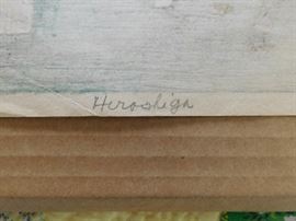  This is no. 19, Karuizawa, from the series The Sixty-nine Stations of the Kisokaidō (Kiso Road) by Utagawa Hiroshige. 