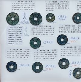 Chinese Coins
 40 coins
now mounted with identification
960-1279 AD