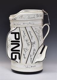 Signed PGA Golf Souvenir Bag
by Ping
19 1/2" high