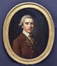 American School
Portrait of a Gentleman
25" x 19 3/4" oil on canvas
unsigned, circa 1820