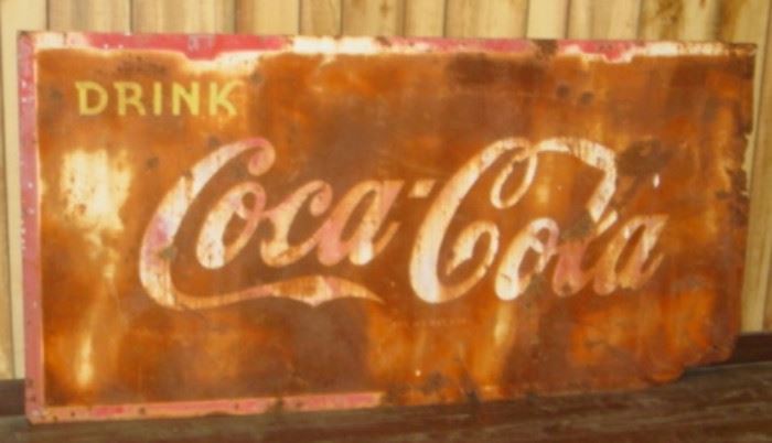 1948 Metal Coke Sign