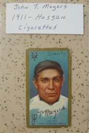 John T. Meyers Baseball Card