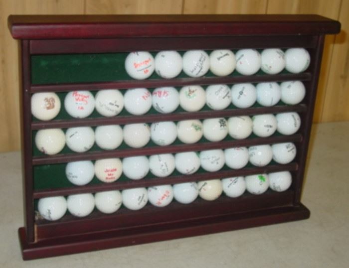 Display Of Golf Balls