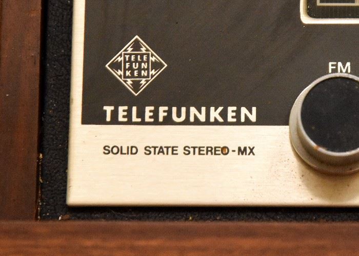 Vintage Telefunken Stereo Cabinet