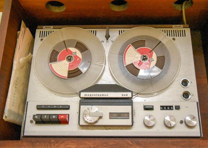 Vintage Telefunken Stereo Cabinet