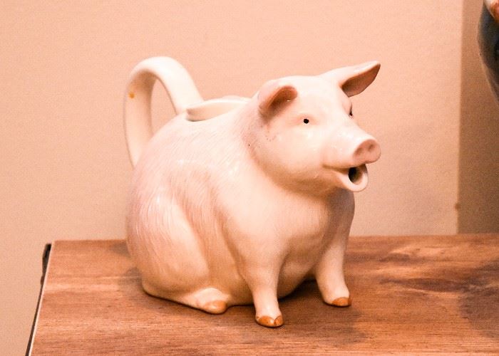 Collectible Pig Pitcher