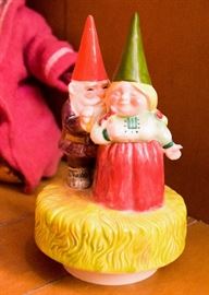 Gnomes Musical Figurine