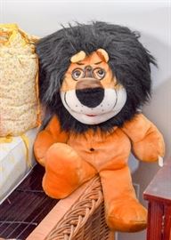 Vintage Stuffed Animal Lion
