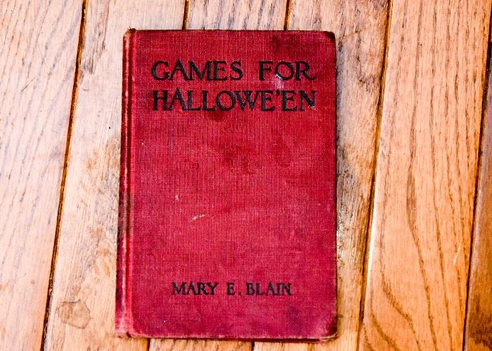 Games for Halloween Book