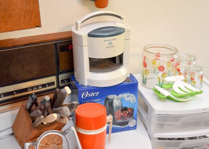 Small Appliances, Vintage Thermos, Storage Jars