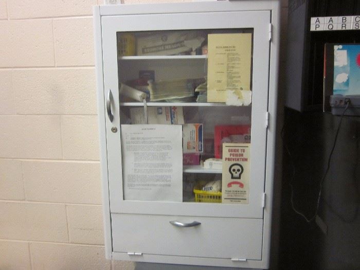 first aid cabinet